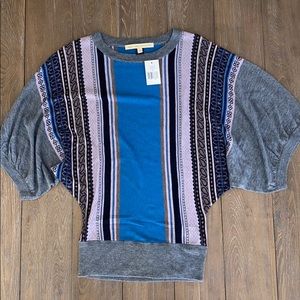 French Connection Grey Blue Sweater